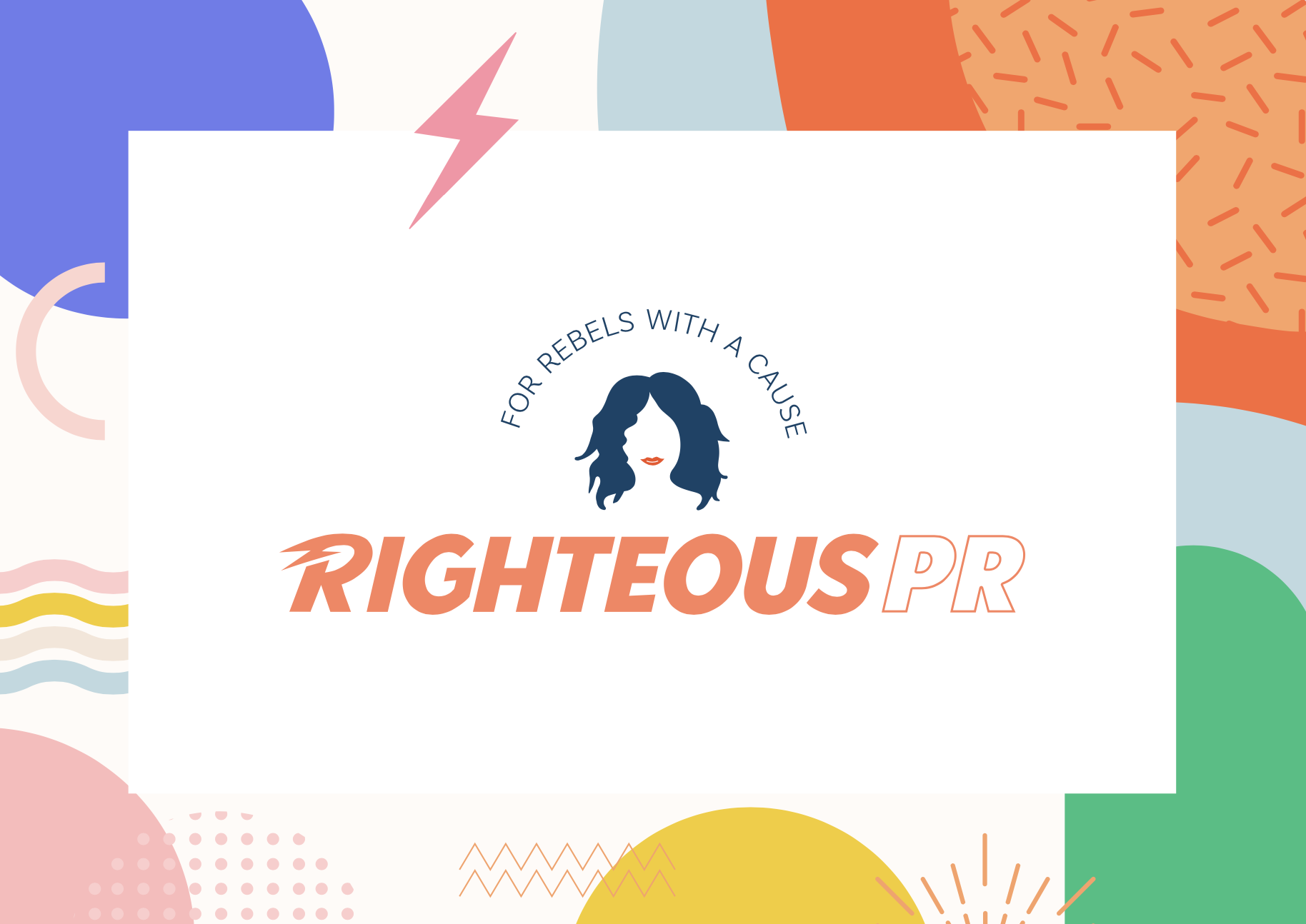 Righteous PR - Branding by Melbourne Designer Crystal Oliver