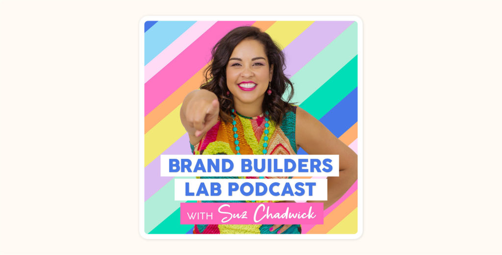 Suz Chadwick Brand Builders Podcast - Top 8 Podcasts for Creatives - Crystal Oliver - Designer Melbourne
